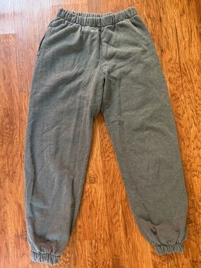 Brandy Melville  Dark Gray Fleece Joggers
